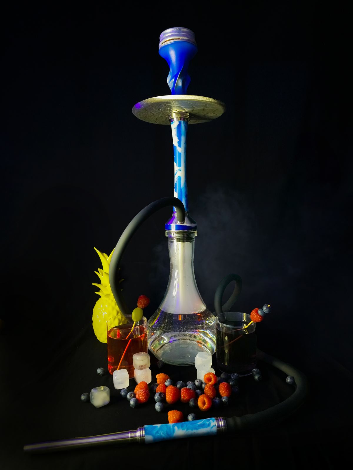 Cachimba de Ember Hookah en una sesión de fotos en estudio (3)