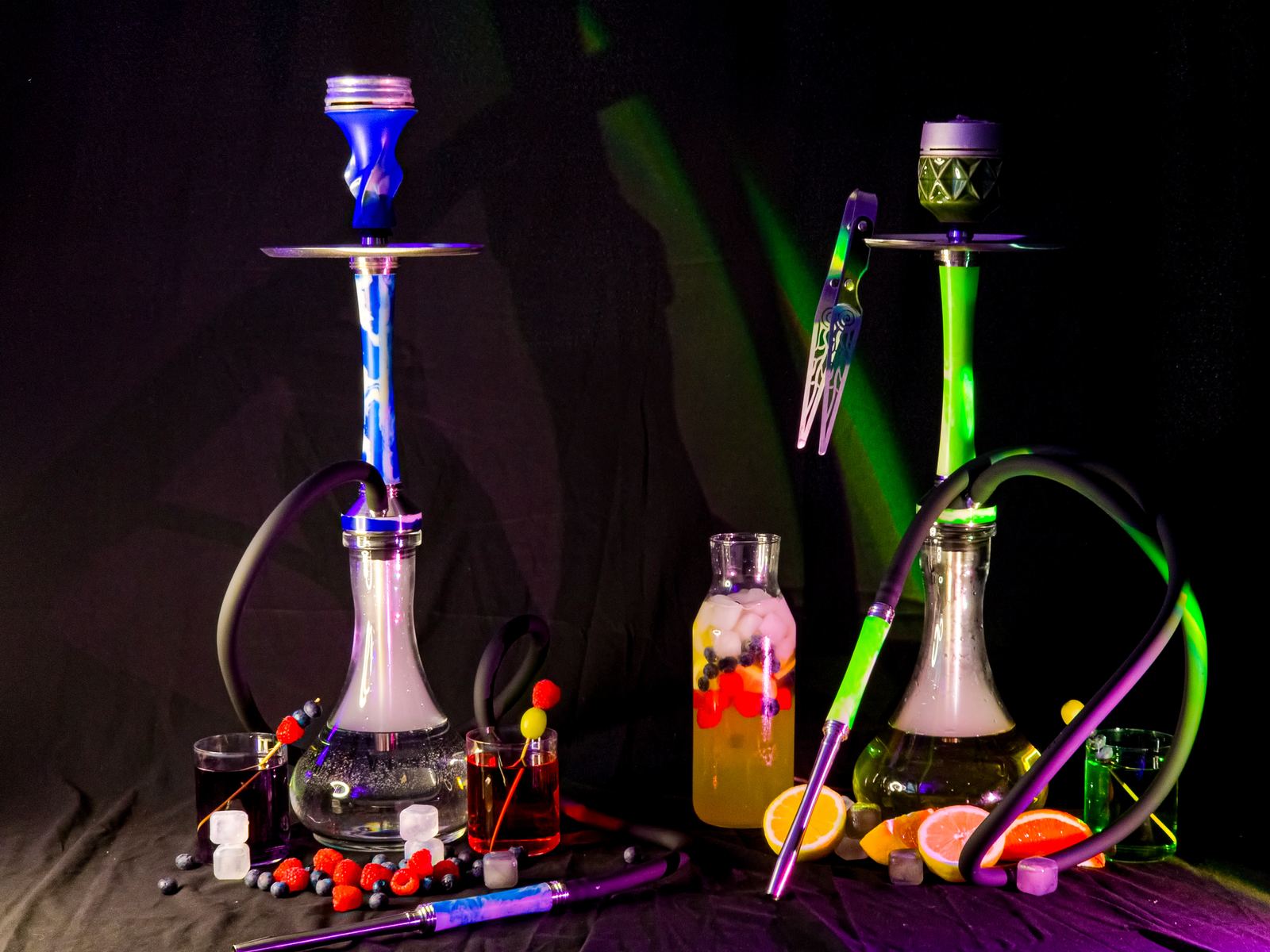 Cachimba de Ember Hookah en una sesión de fotos en estudio (5)